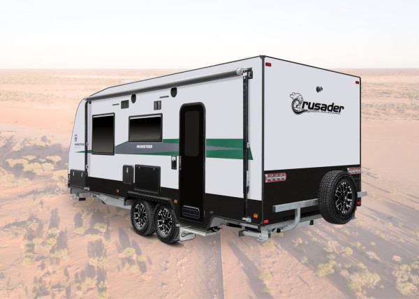 Crusader caravan composite van