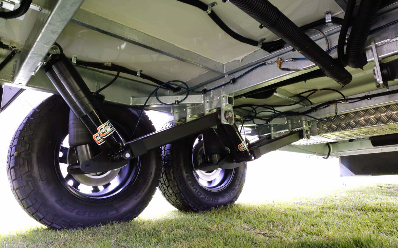 A caravan 10,000km service at Lewis RV