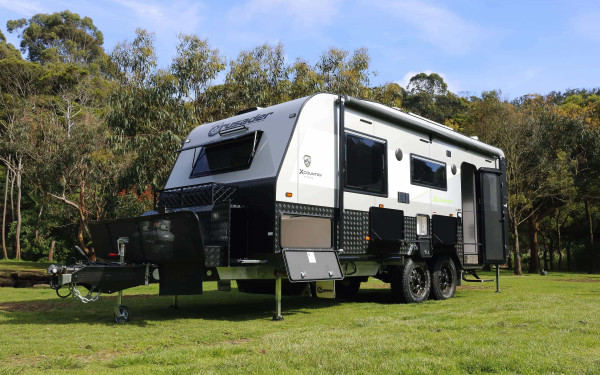 New crusader caravan from Lewis RV.