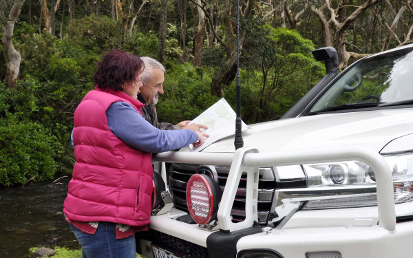 Couple doing research on white caravans to avoid.