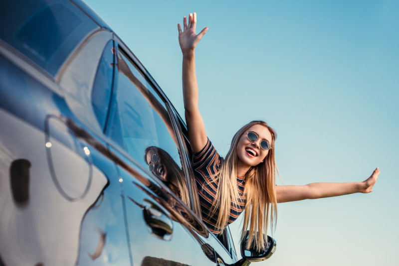 a person on a weekend road trip around western australia