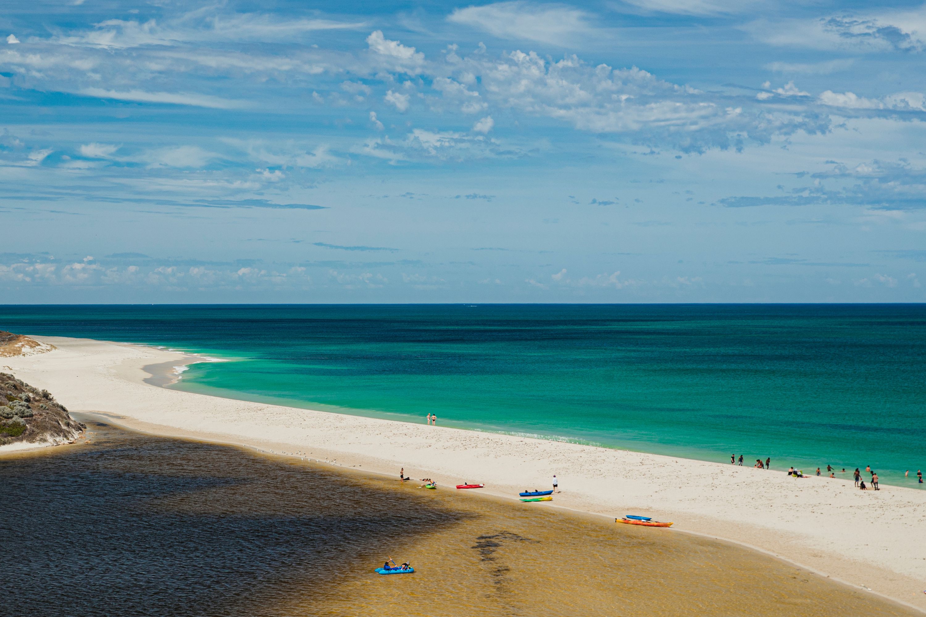 moore river beach in guildterton